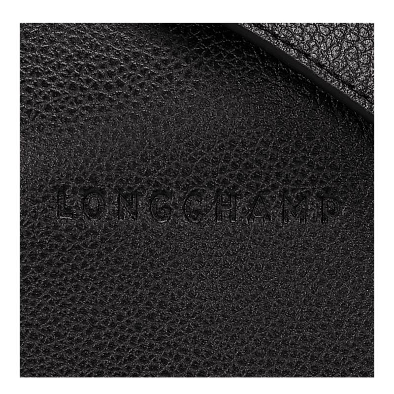 Black Longchamp Le Foulonné M Women's Crossbody Bags | 20974-MZTJ