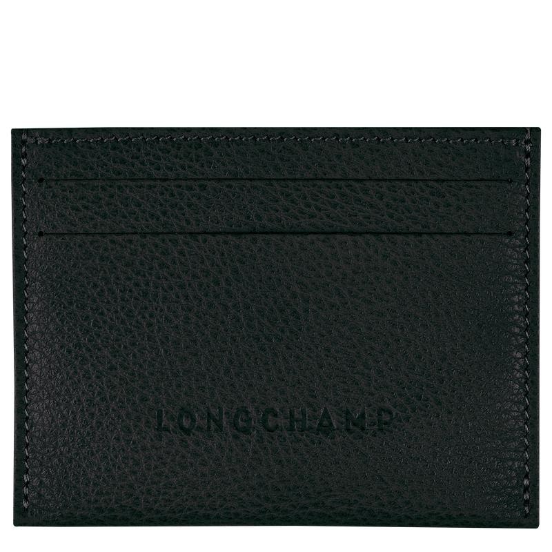 Black Longchamp Le Foulonné Men\'s Cardholders | 58094-JKNU