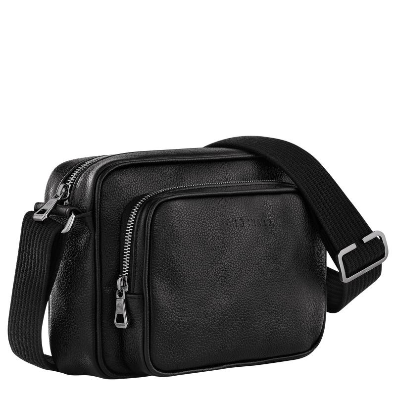 Black Longchamp Le Foulonné S Men's Camera Bag | 15724-DQBV