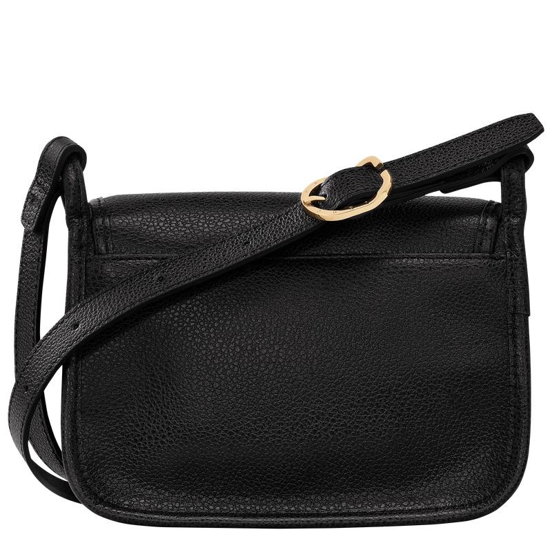 Black Longchamp Le Foulonné S Women's Crossbody Bags | 69583-NOEB