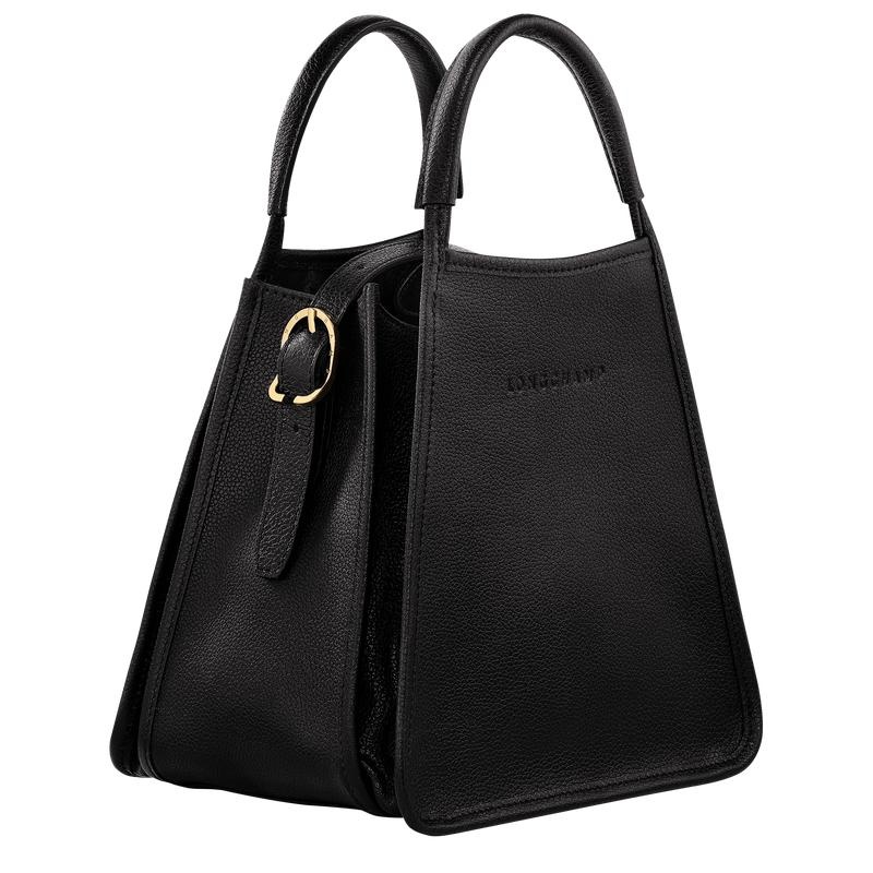 Black Longchamp Le Foulonné S Women's Handbags | 10457-EBAV