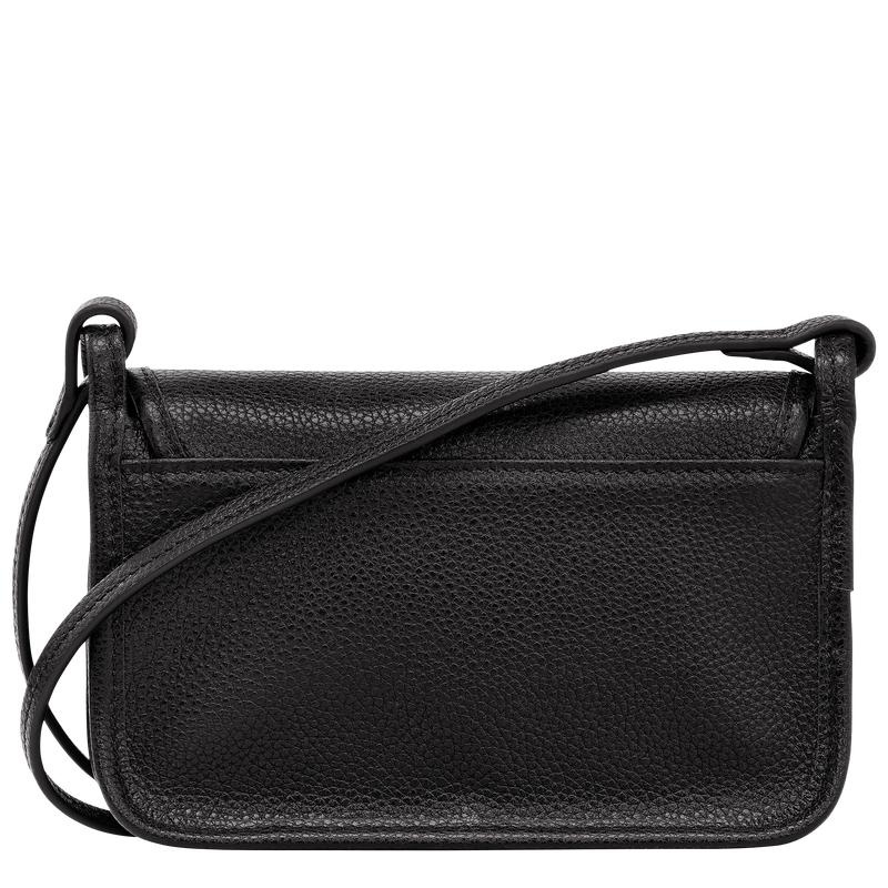 Black Longchamp Le Foulonné XS Women's Clutch Purse | 05784-GUKV