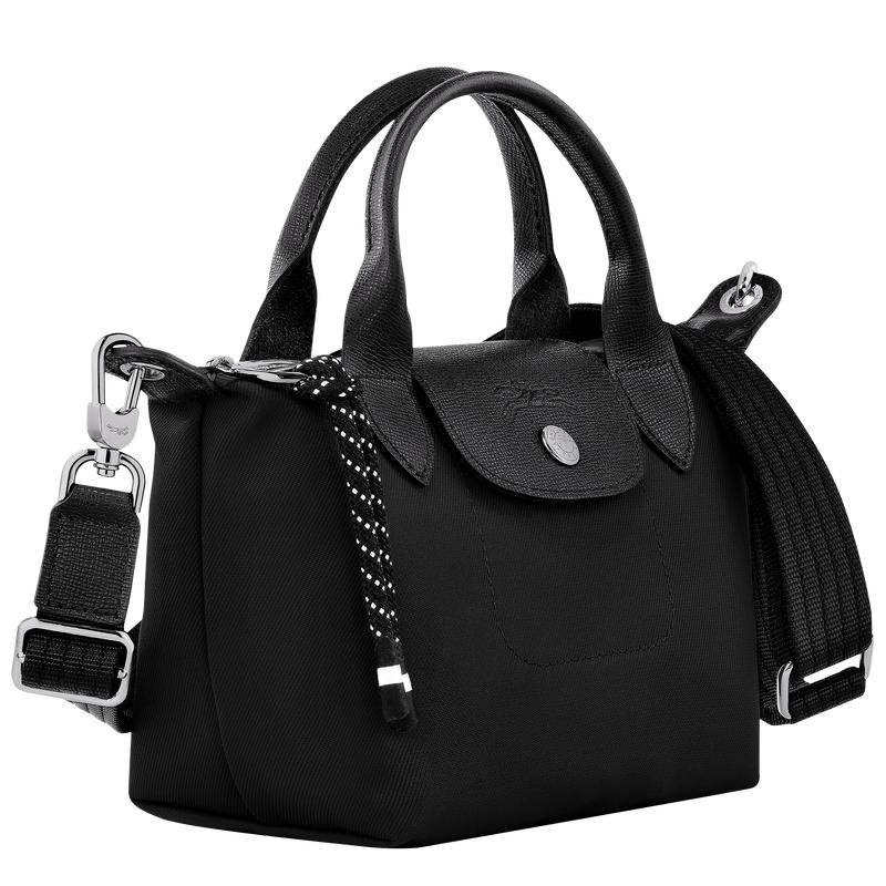 Black Longchamp Le Pliage Energy XS Women's Handbags | 15680-BFAW