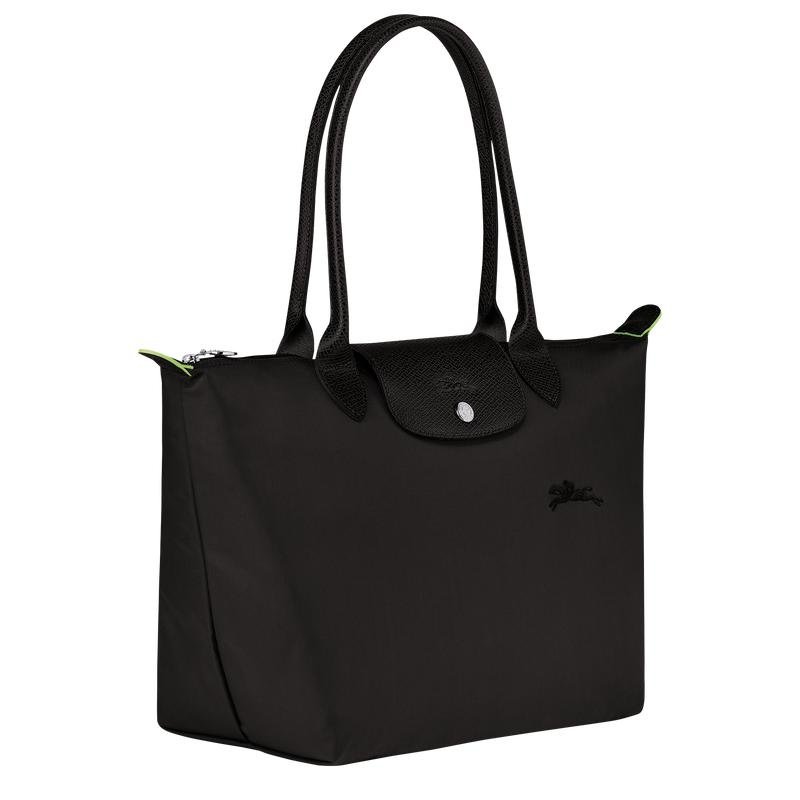 Black Longchamp Le Pliage Green M Women's Tote Bag | 90584-IFOE