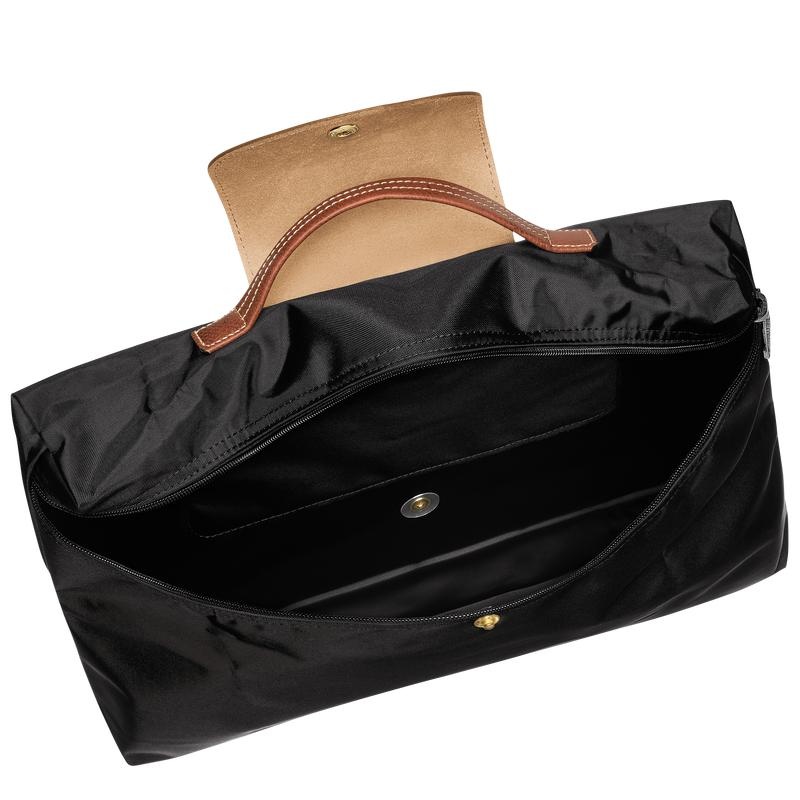 Black Longchamp Le Pliage Original S Men's Briefcase | 39408-MDEX