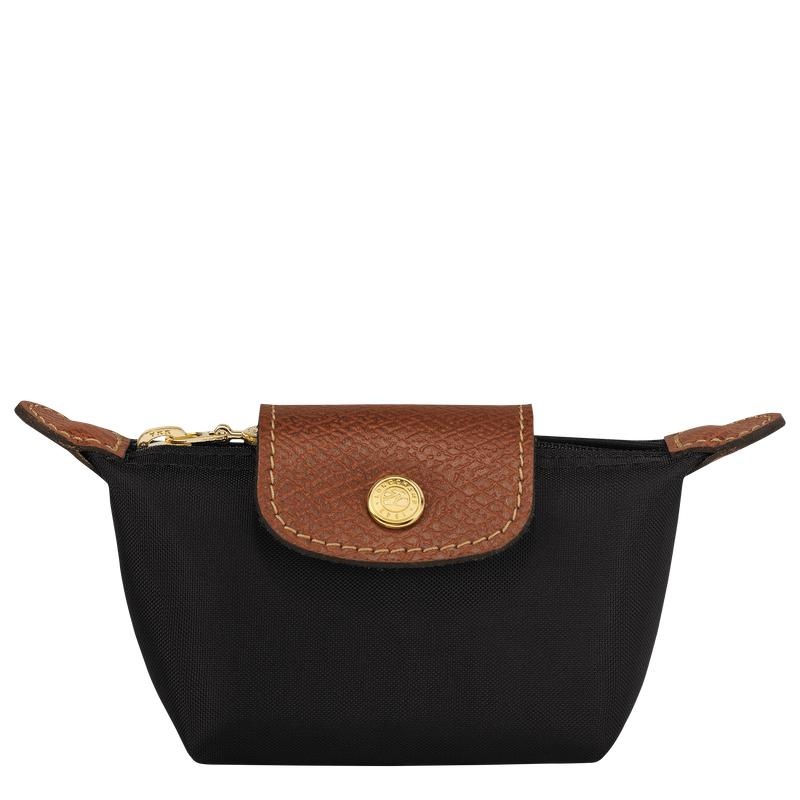 Black Longchamp Le Pliage Original Women\'s Coin Purses | 05734-GKAR