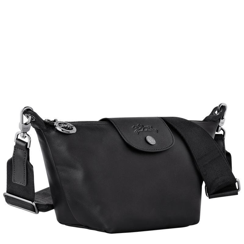 Black Longchamp Le Pliage Xtra XS Men's Crossbody Bags | 38742-DRNB