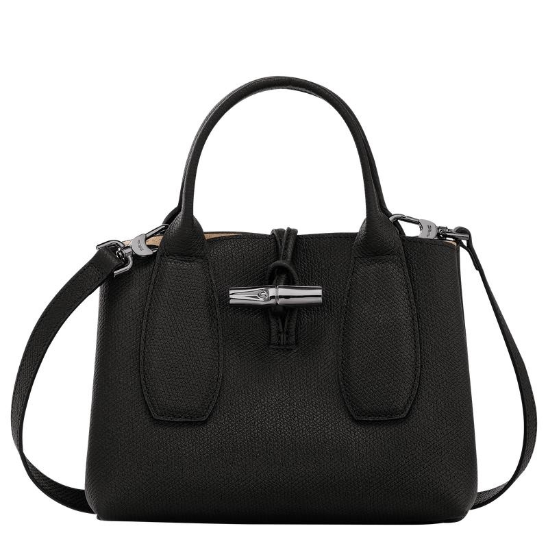 Black Longchamp Roseau S Women\'s Handbags | 43718-ZTBY