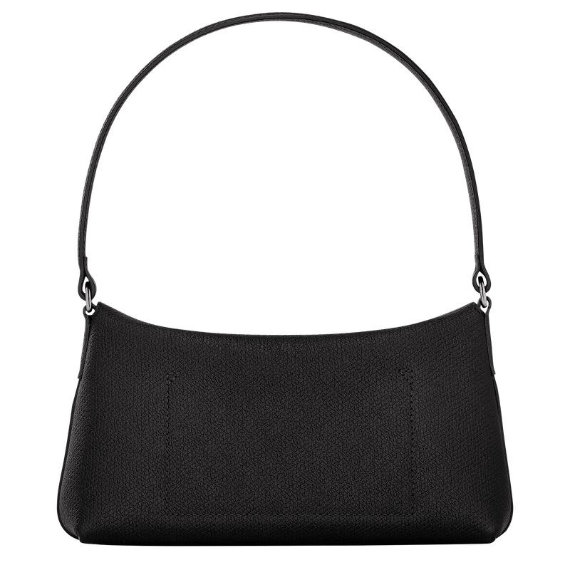 Black Longchamp Roseau S Women's Hobo Bags | 83571-OHES