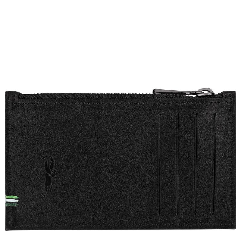 Black Longchamp sur Seine Men's Coin Purses | 02791-FZED