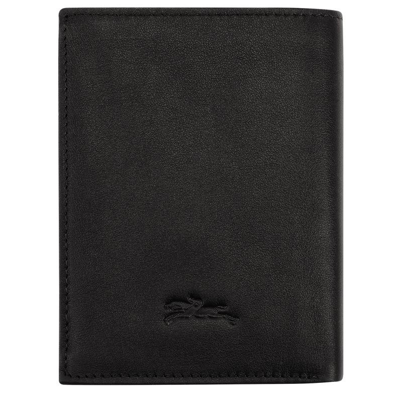 Black Longchamp sur Seine Men's Wallets | 89102-XZTI