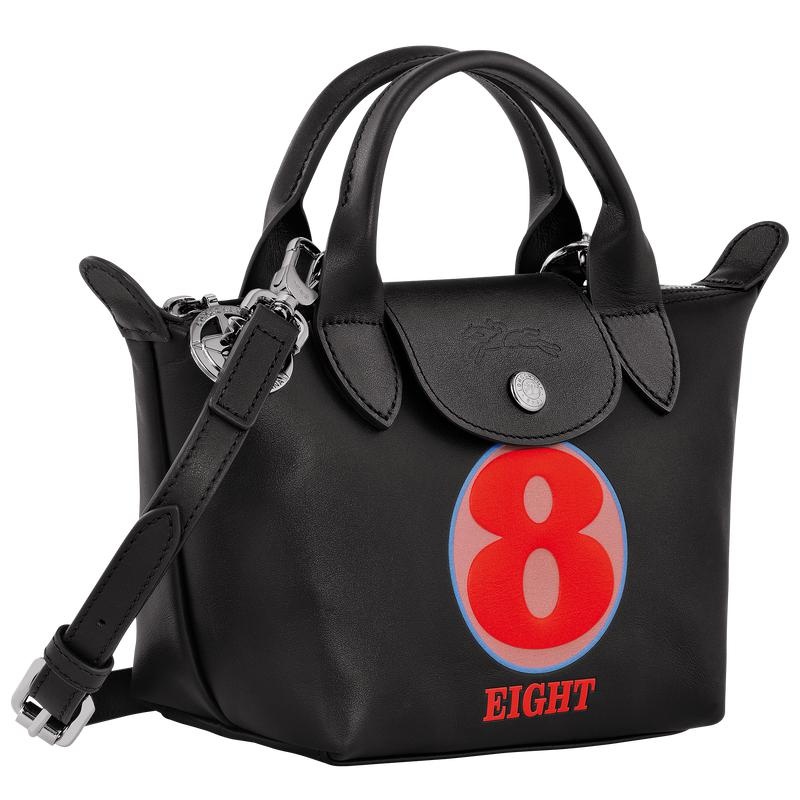 Black Longchamp x Robert Indiana XS Men's Handbags | 40279-EHDS