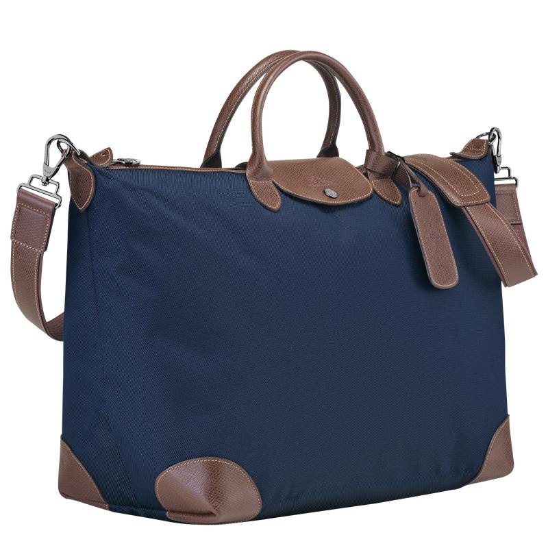 Blue Longchamp Boxford S Men's Travel Bags | 70129-DETW