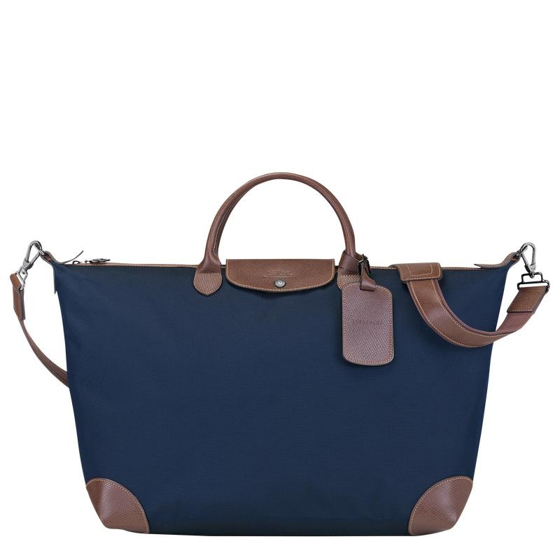 Blue Longchamp Boxford S Women\'s Travel Bags | 59264-NDEH