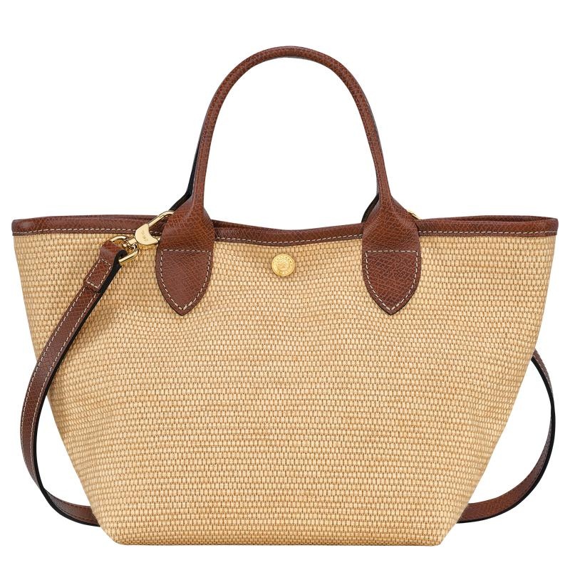 Brown Longchamp Le Panier Pliage S Women's Basket Bag | 83172-VMRT