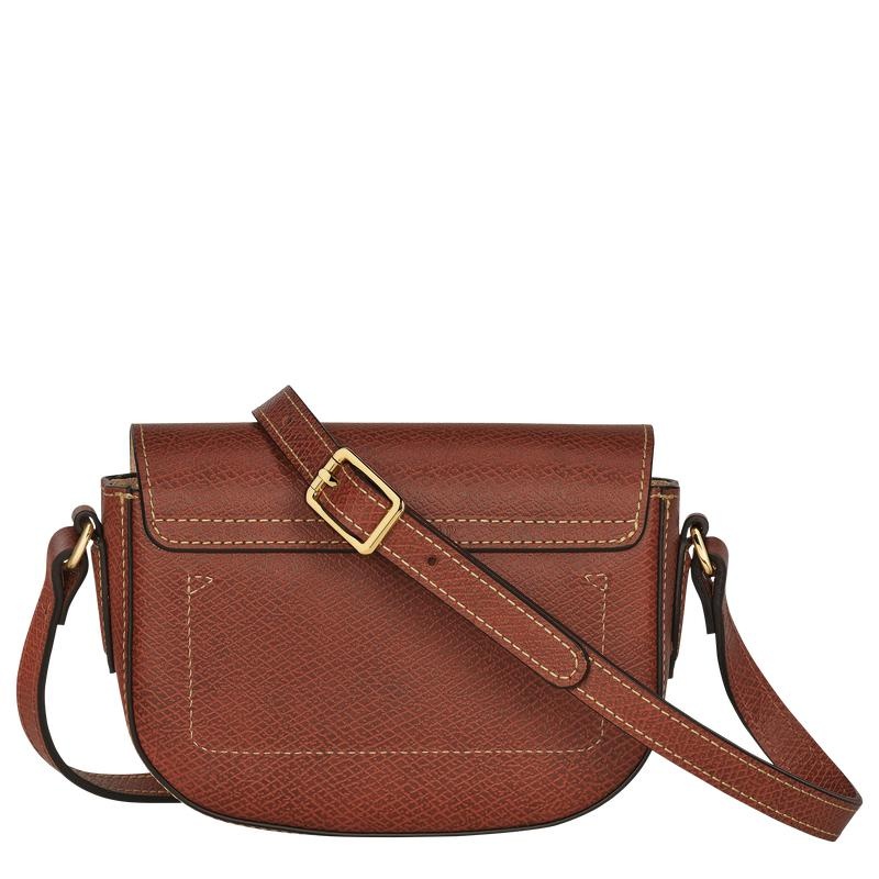 Brown Longchamp Épure XS Women's Crossbody Bags | 40582-UDWN