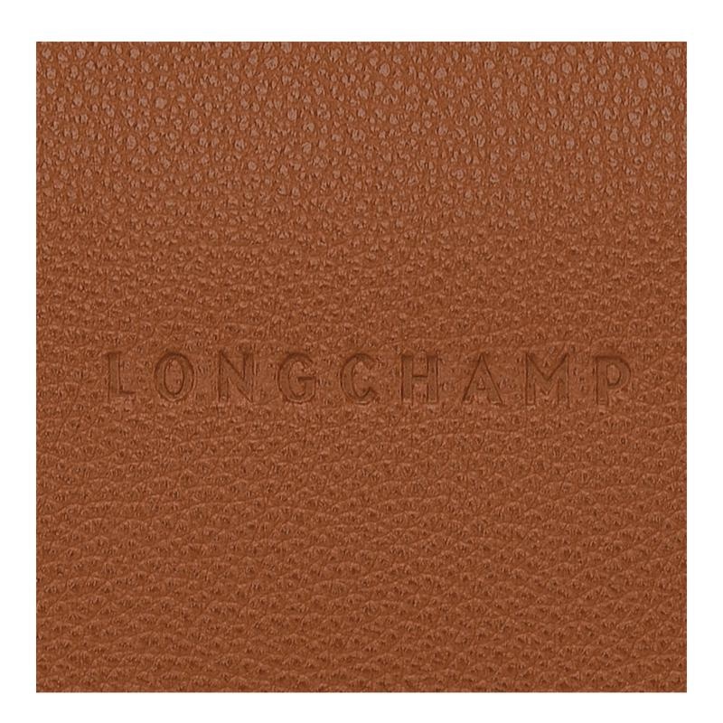 Caramel Brown Longchamp Le Foulonné M Women's Crossbody Bags | 27035-OADG