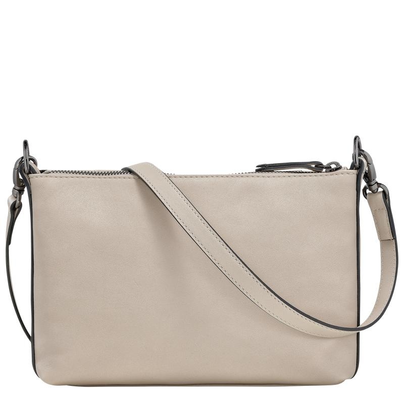 Clay Grey Longchamp 3D S Women's Crossbody Bags | 63478-LAGI