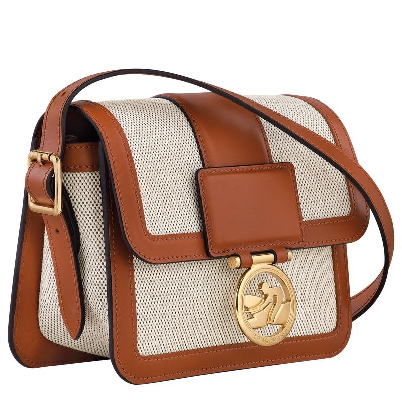 Cognac Brown Longchamp Box-Trot S Women's Crossbody Bags | 63185-HQCI