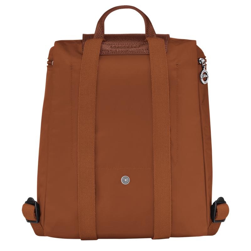 Cognac Brown Longchamp Le Pliage Green M Men's Backpacks | 59074-ZDYL