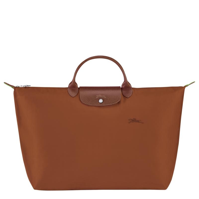 Cognac Brown Longchamp Le Pliage Green S Men\'s Travel Bags | 46329-YTRB