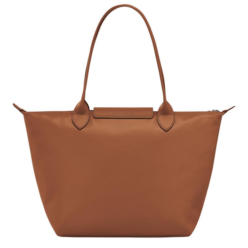 Cognac Brown Longchamp Le Pliage Xtra M Women's Tote Bag | 01294-LCNJ