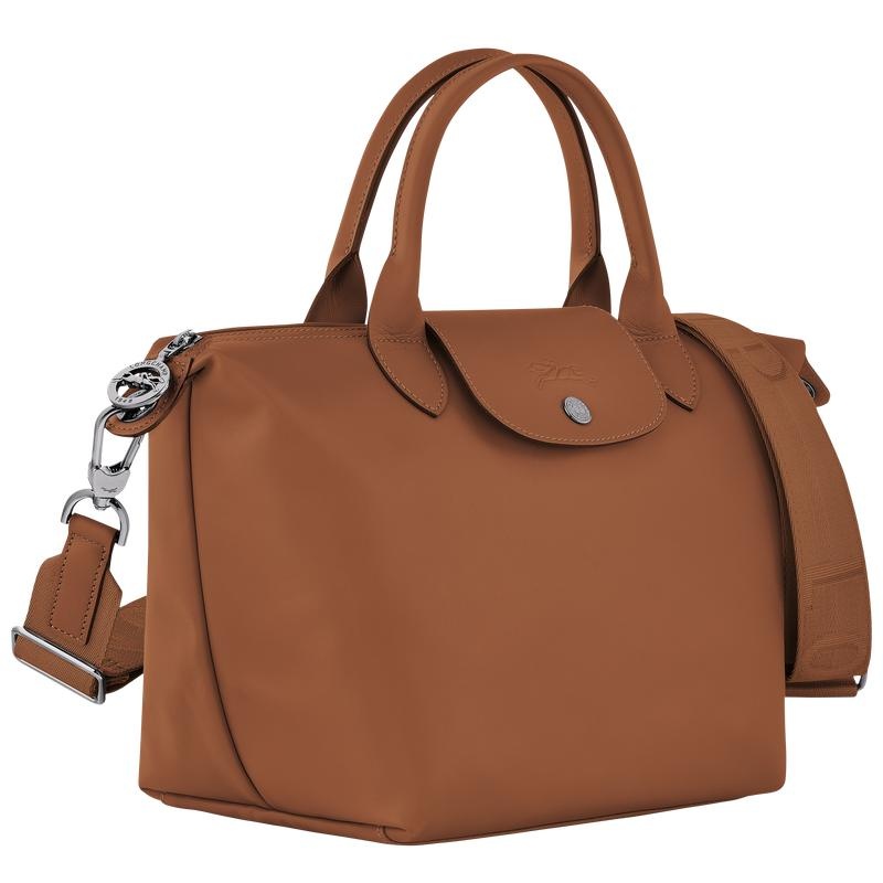 Cognac Brown Longchamp Le Pliage Xtra S Women's Handbags | 94130-HKSX