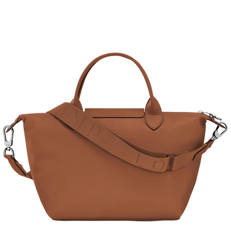 Cognac Brown Longchamp Le Pliage Xtra S Women's Handbags | 94130-HKSX