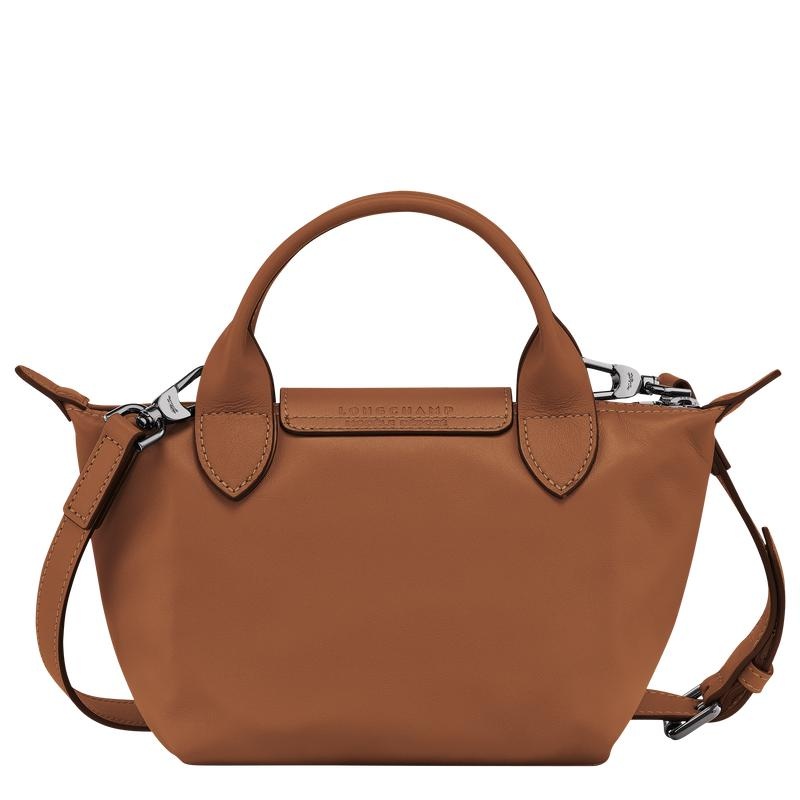 Cognac Brown Longchamp Le Pliage Xtra XS Women's Handbags | 16492-MVXS