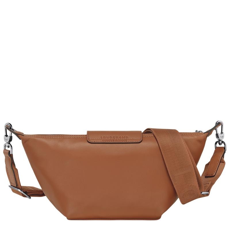 Cognac Brown Longchamp Le Pliage Xtra XS Women's Crossbody Bags | 17503-DVLA