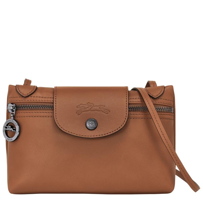 Cognac Brown Longchamp Le Pliage Xtra XS Women\'s Crossbody Bags | 97685-PVWG