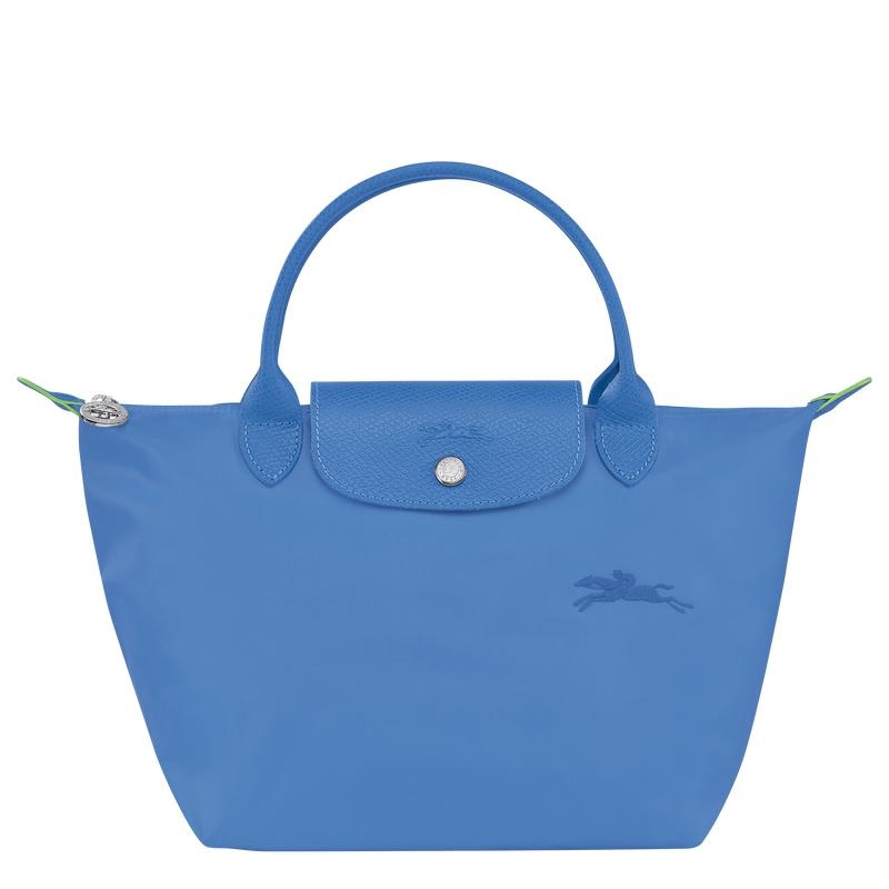 Cornflower Blue Longchamp Le Pliage Green S Women\'s Handbags | 54963-UILN