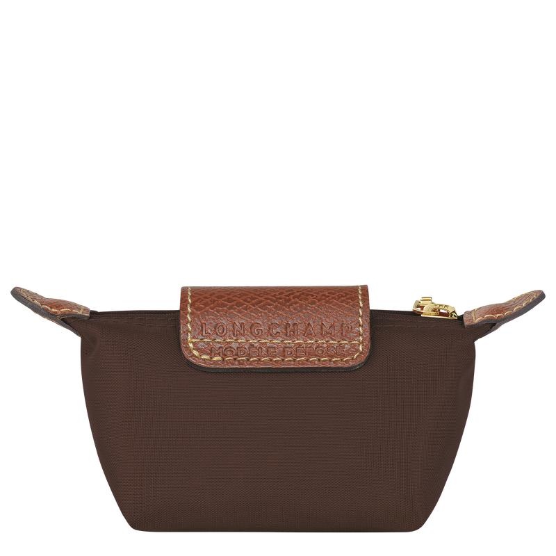 Ebony Brown Longchamp Le Pliage Original Women's Coin Purses | 63841-NMBK