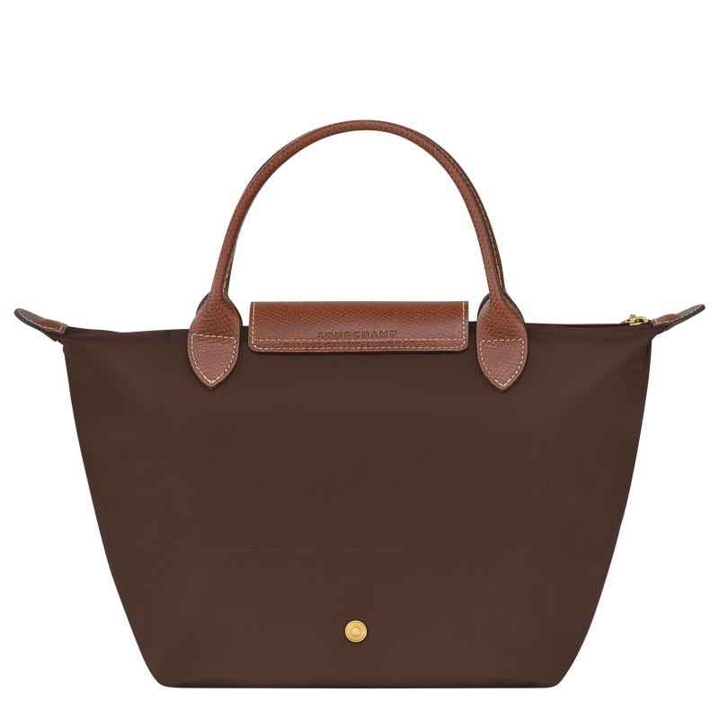 Ebony Brown Longchamp Le Pliage Original S Women's Handbags | 62389-QZMC