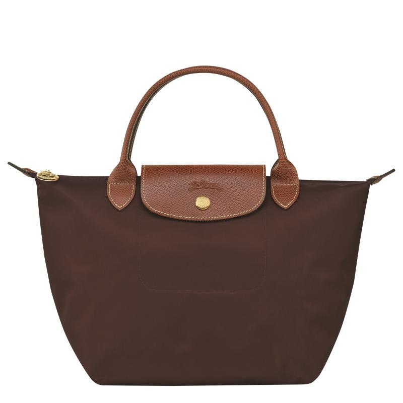 Ebony Brown Longchamp Le Pliage Original S Women\'s Handbags | 62389-QZMC