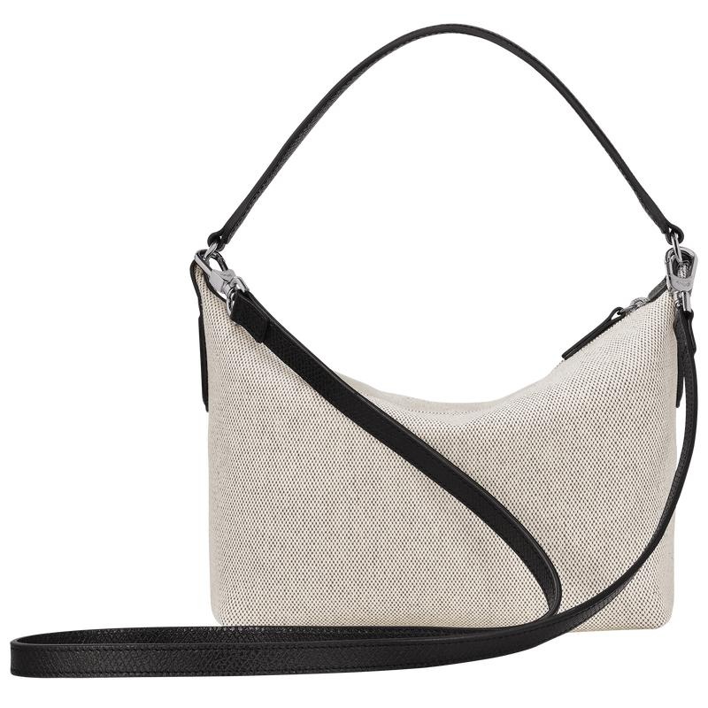 Ecru White Longchamp Essential S Women's Crossbody Bags | 03259-WDVQ