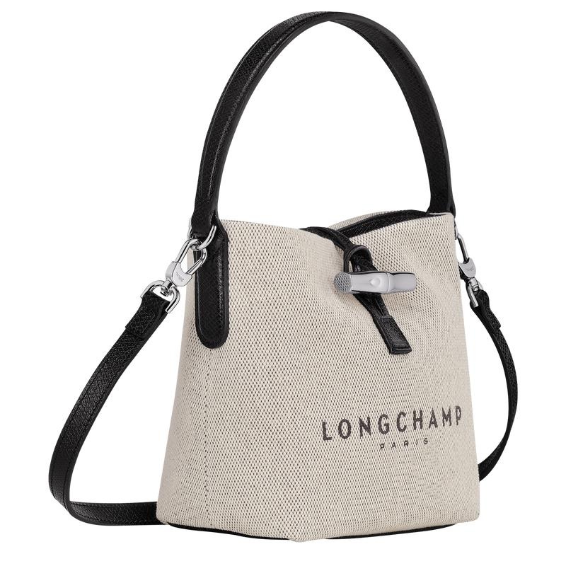 Ecru White Longchamp Essential XS Women's Bucket Bag | 42937-HKCG