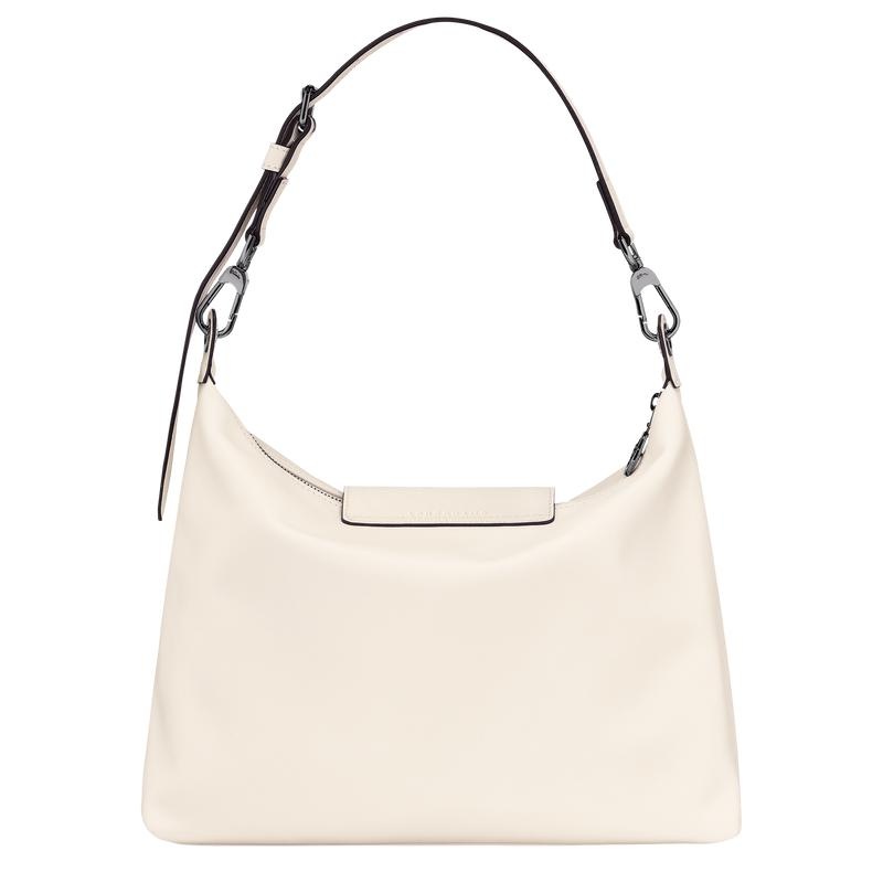 Ecru White Longchamp Le Pliage Xtra M Women's Hobo Bags | 24357-TZAR