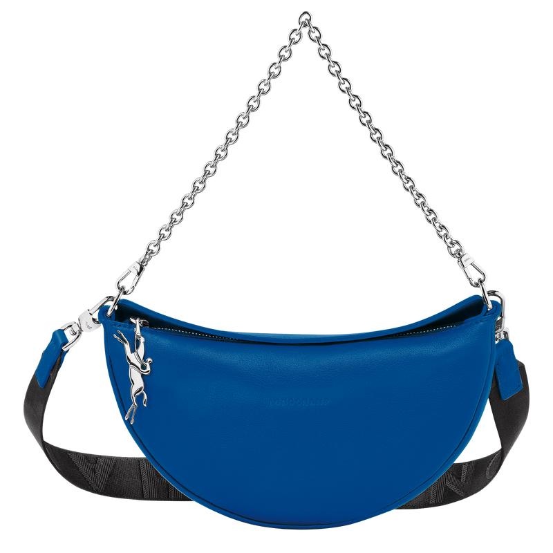 Electric Blue Longchamp Smile S Women\'s Crossbody Bags | 56284-BISV