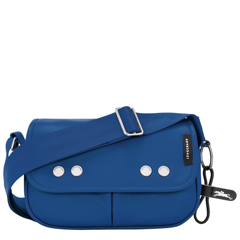 Electric Blue Longchamp Très Paris S Women\'s Crossbody Bags | 06912-WLBH