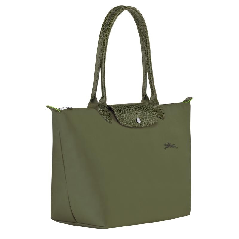 Forest Green Longchamp Le Pliage Green L Women's Tote Bag | 02376-ECOS