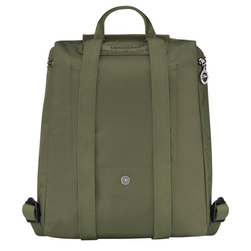 Forest Green Longchamp Le Pliage Green M Women's Backpacks | 04169-CUWT