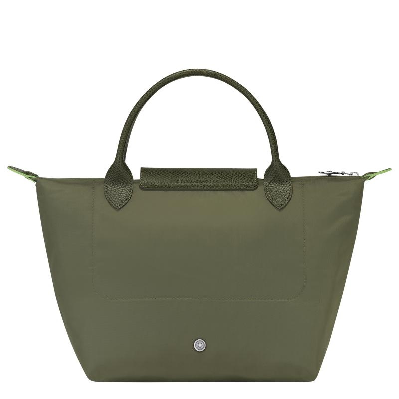 Forest Green Longchamp Le Pliage Green S Women's Handbags | 08731-ITSG