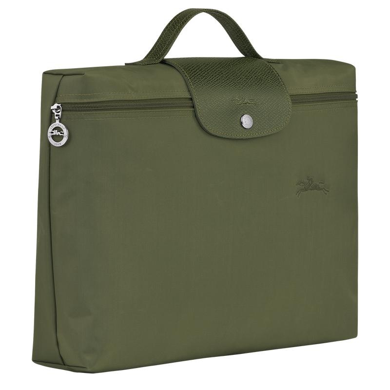 Forest Green Longchamp Le Pliage Green S Men's Briefcase | 03782-RBGT