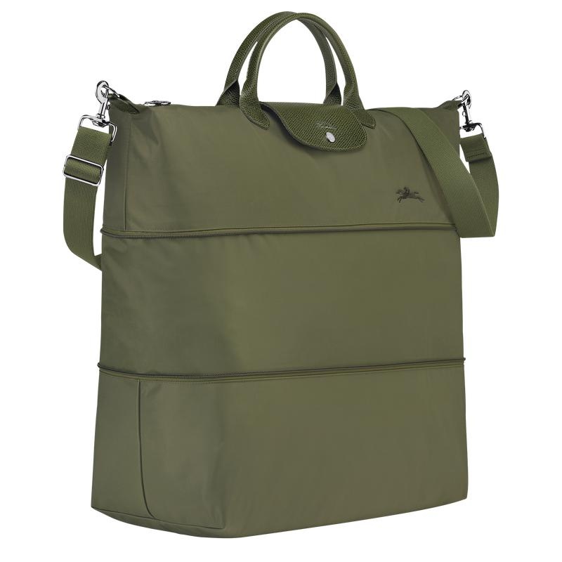 Forest Green Longchamp Le Pliage Green expandable Women's Travel Bags | 19835-EZYJ