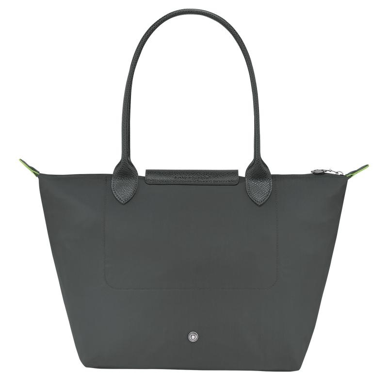 Graphite Grey Longchamp Le Pliage Green M Women's Tote Bag | 91862-XEYH