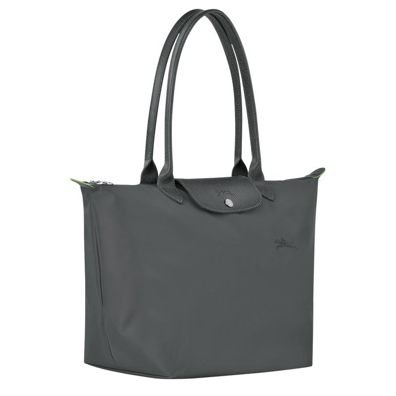 Graphite Grey Longchamp Le Pliage Green L Women's Tote Bag | 49803-TFUY