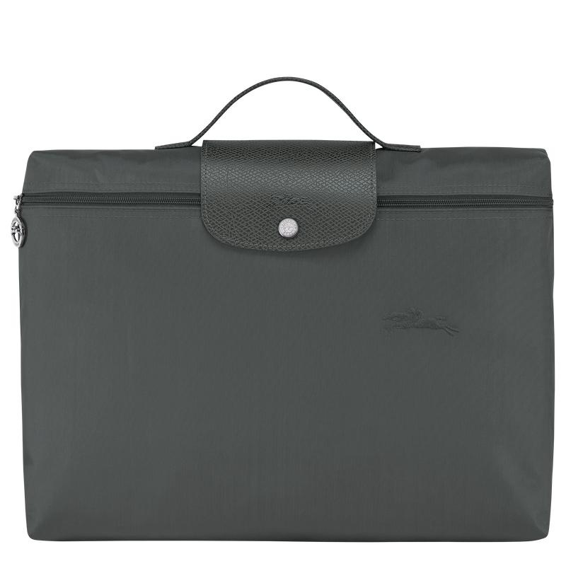 Graphite Grey Longchamp Le Pliage Green S Women\'s Briefcase | 25497-VCMU