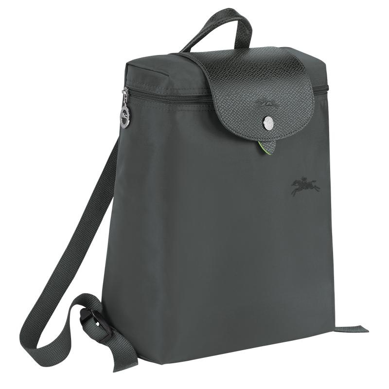 Graphite Grey Longchamp Le Pliage Green M Women's Backpacks | 39108-WRLZ