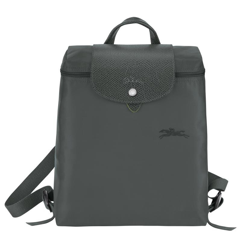 Graphite Grey Longchamp Le Pliage Green M Women\'s Backpacks | 39108-WRLZ